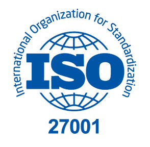  ISO 27001 Certified certification logo